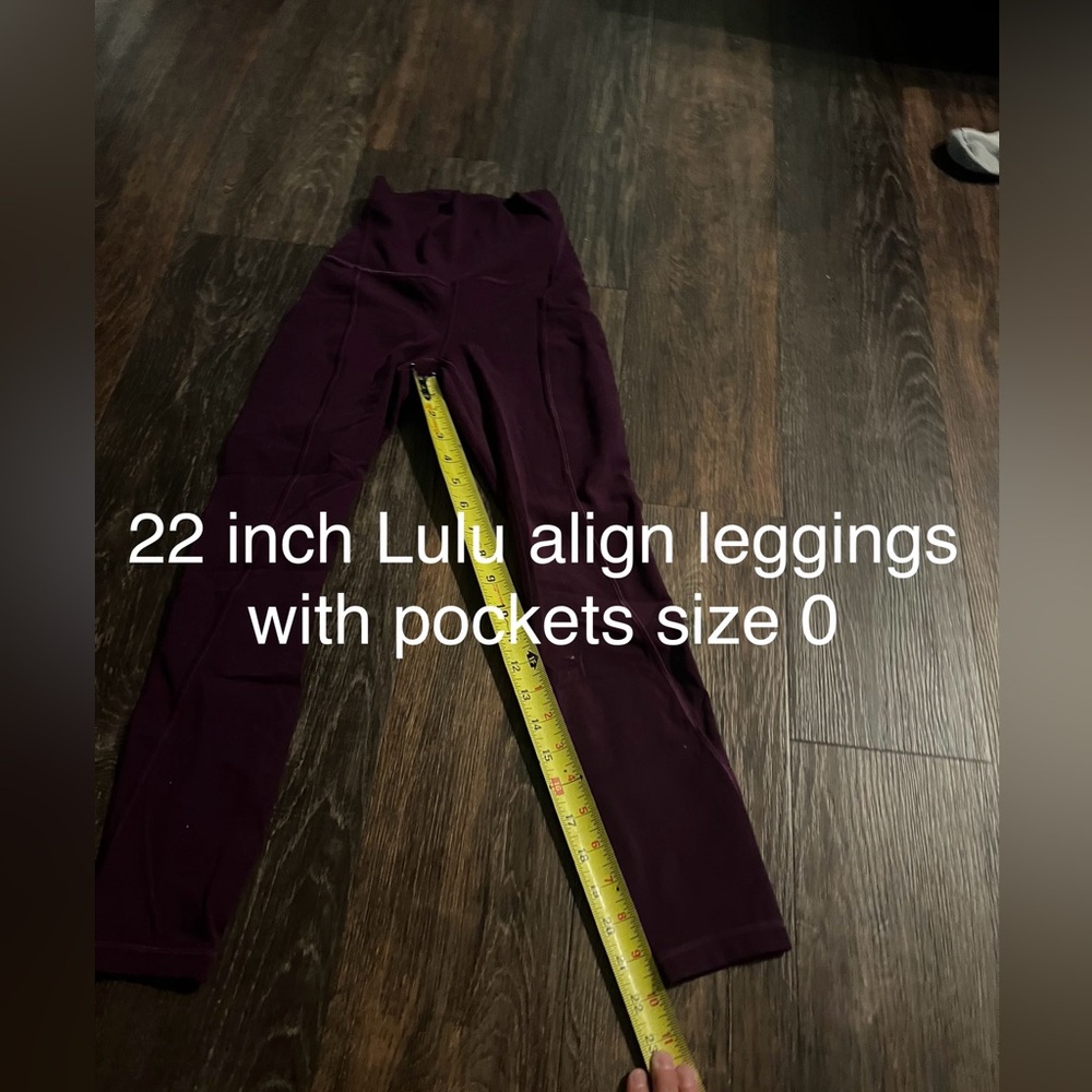 Lululemon Athletica Purple Leggings 22-Inch Length